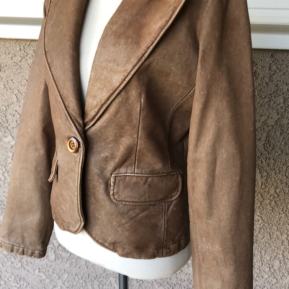 Vintage Luxe Arden B 100% leather jacket - Picture 2 of 4